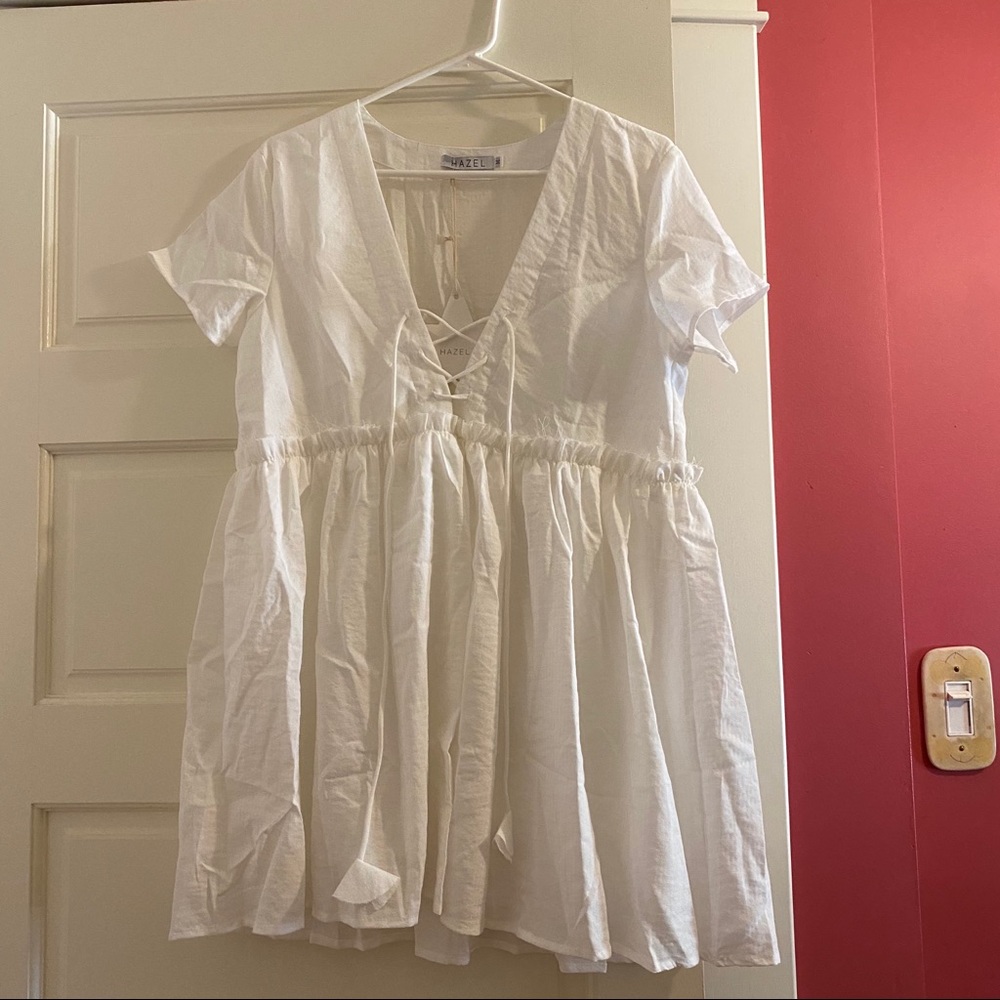 Hello Molly White Sundress